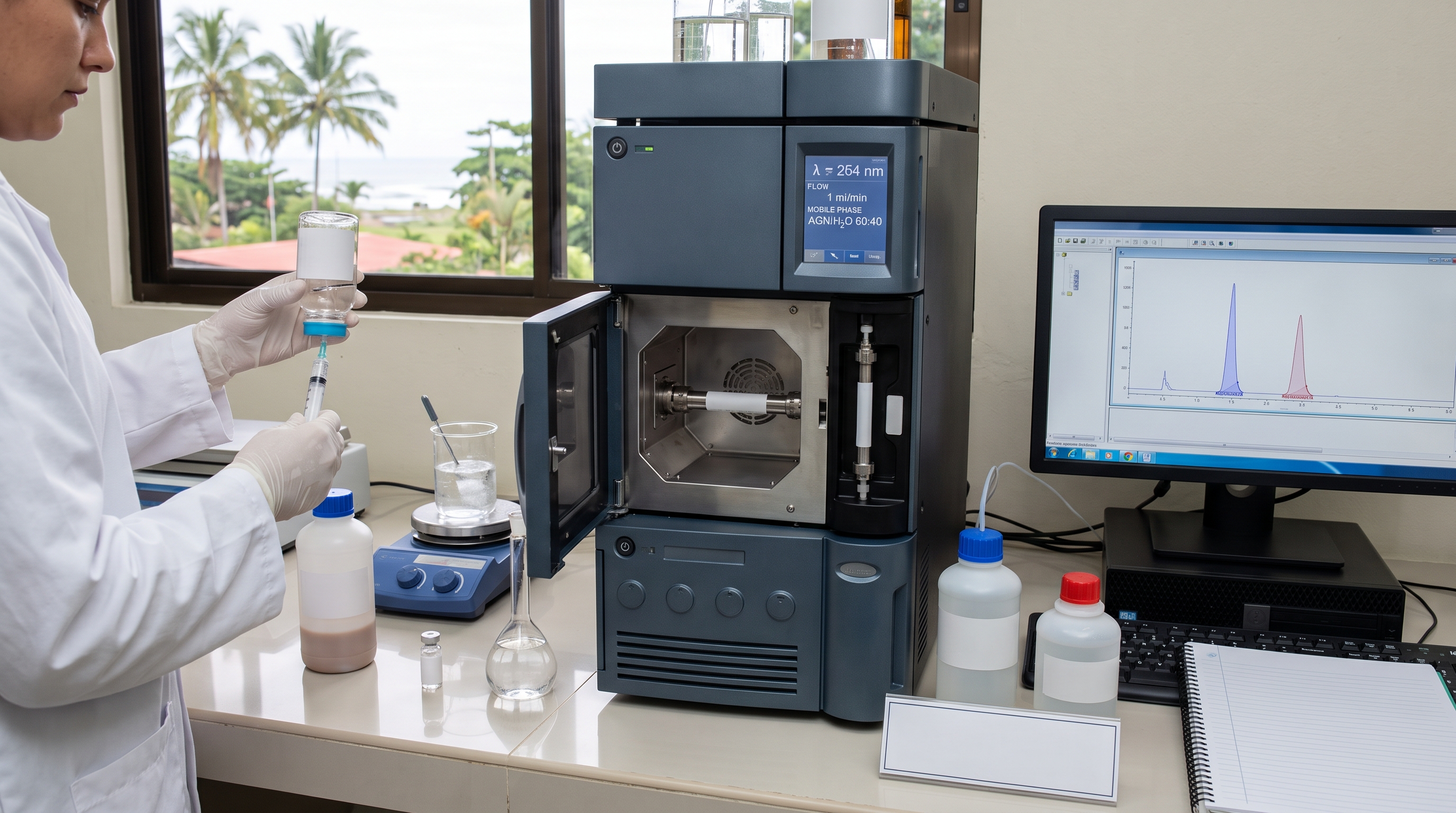 Determinación de carbendazina en suspensionesconcentradas mediante cromatografía líquida de altaresolución (HPLC)